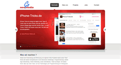 Desktop Screenshot of gonewmedia.de